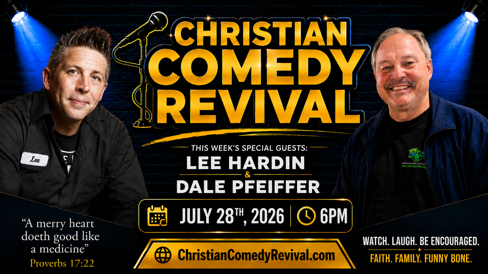 Featuring Lee Hardin & Dale Pfeiffer nameplate